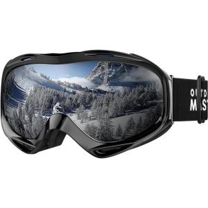 OutdoorMaster OTG Ski Goggles – Over Glasses Ski/Snowboard Goggles for Men, Women & Youth – 100% UV Protection(A1-vlt 11%)