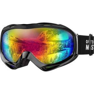 OutdoorMaster OTG Ski Goggles – Over Glasses Ski/Snowboard Goggles for Men, Women & Youth – 100% UV Protection(A1-vlt 15%)