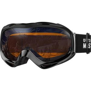 OutdoorMaster OTG Ski Goggles – Over Glasses Ski/Snowboard Goggles for Men, Women & Youth – 100% UV Protection(Vlt 24%)