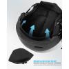 OutdoorMaster Kids Ski Helmet – MIPS Snow Helmet for Boys, Girls & Youth with Durable PC Shell & 12 Vents(Matte Black)