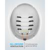 OutdoorMaster Kids Ski Helmet – MIPS Snow Helmet for Boys, Girls & Youth with Durable PC Shell & 12 Vents(Matte Grey)