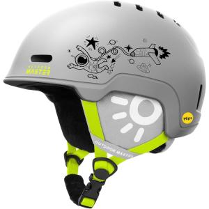 OutdoorMaster Kids Ski Helmet – MIPS Snow Helmet for Boys, Girls & Youth with Durable PC Shell & 12 Vents(Matte Grey)