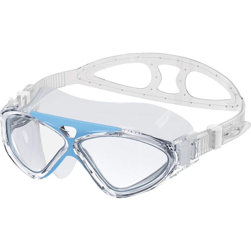 image:imageOutdoorMaster Swim Mask Wide View Swimming Mask amp Goggles Antifog WaterproofAlight Blue