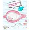 OutdoorMaster Kids Swim Goggles 2 Pack – Quick Adjustable Strap Swimming Goggles for Kids(Revo Blue Pink)