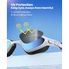 OutdoorMaster Goby Swim Goggles, Anti-fog Swimming Goggles No Leaking UV Protetion Adults Men Women Youth(Mirrored Silver)