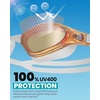 OutdoorMaster Goby Swim Goggles, Anti-fog Swimming Goggles No Leaking UV Protetion Adults Men Women Youth(Rose)