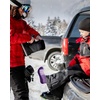 OutdoorMaster Merino Wool Ski Socks for Kids, Boys & Girls, Thermal Winter Warm Snowboarding Socks for Cold Weather(Z -Purple)