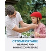 OutdoorMaster Kids Bike Helmet, Adjustable for Cycling & Skating | ABS shell + EPS foam, Breathable washable liners, CPSC certified, Adjustable dial & strap, Toddler to youth fit(Matte Red)