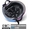 OutdoorMaster Kids Bike Helmet, Adjustable for Cycling & Skating | ABS shell + EPS foam, Breathable washable liners, CPSC certified, Adjustable dial & strap, Toddler to youth fit(Orange Pink Blue)
