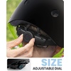 OutdoorMaster Kids Bike Helmet, Adjustable for Cycling & Skating | ABS shell + EPS foam, Breathable washable liners, CPSC certified, Adjustable dial & strap, Toddler to youth fit(Black-green)