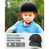 OutdoorMaster Kids Bike Helmet, Adjustable for Cycling & Skating | ABS shell + EPS foam, Breathable washable liners, CPSC certified, Adjustable dial & strap, Toddler to youth fit(Black-red)