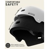 OutdoorMaster Beetles Snug Skateboard Bike Helmet for Adults, Youth | Two Removable Liners Ventilation Certified Multi-Sport Helmet for Cycling Commuter Scooter Roller Skating Longboard(Chalk Cliff)
