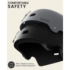 OutdoorMaster Beetles Snug Skateboard Bike Helmet for Adults, Youth | Two Removable Liners Ventilation Certified Multi-Sport Helmet for Cycling Commuter Scooter Roller Skating Longboard(Pavement Gray)