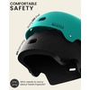 OutdoorMaster Beetles Snug Skateboard Bike Helmet for Adults, Youth | Two Removable Liners Ventilation Certified Multi-Sport Helmet for Cycling Commuter Scooter Roller Skating Longboard(Mint Green)