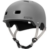 OutdoorMaster Beetles Snug Skateboard Bike Helmet for Adults, Youth | Two Removable Liners Ventilation Certified Multi-Sport Helmet for Cycling Commuter Scooter Roller Skating Longboard(Grey)