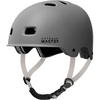 OutdoorMaster Beetles Snug Skateboard Bike Helmet for Adults, Youth | Two Removable Liners Ventilation Certified Multi-Sport Helmet for Cycling Commuter Scooter Roller Skating Longboard(Pavement Gray)