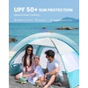OutdoorMaster Beach Tent for 3/4/6/8 Person, Portable Sun Shade Shelter(Olive Green)